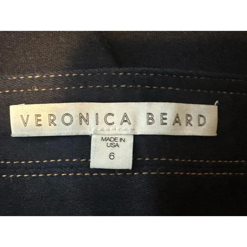 VERONICA BEARD Skinny Flare sz. 6/30Wx36L Womens Mid‎ Rise Stretch Jeans Indigo